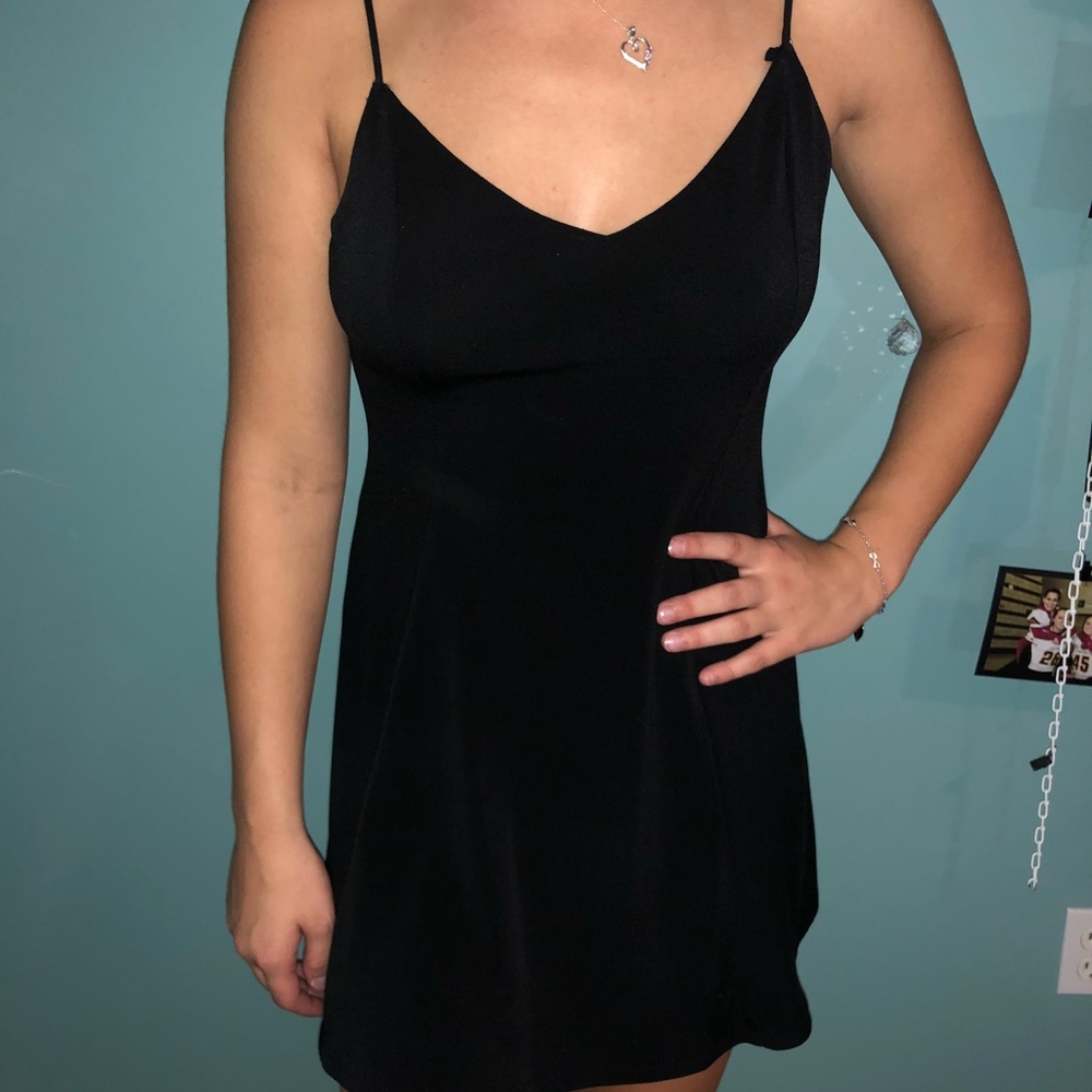 Urban outfitters black a line dress